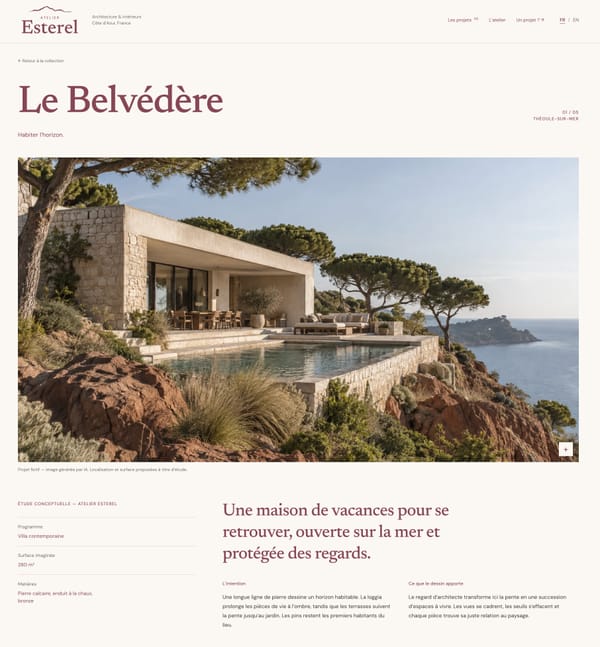 Donne un site à ton client, pas un lien drive